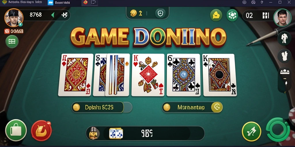 Tampilan gameplay seru dari 8768 yang memikat.