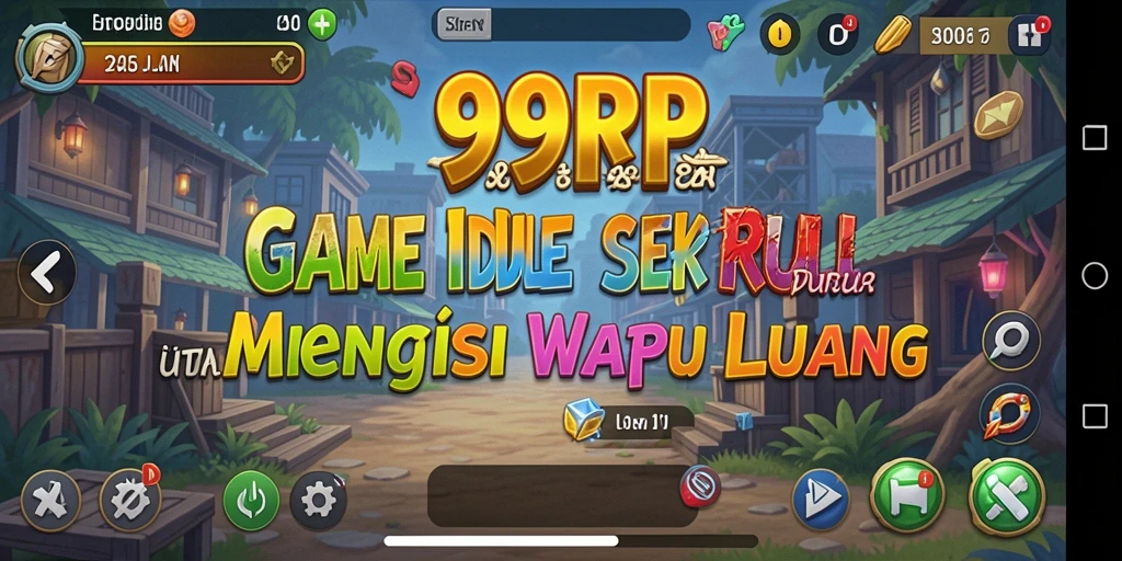 Screenshot gameplay 99RP yang menunjukkan karakter dalam aksi Idle.