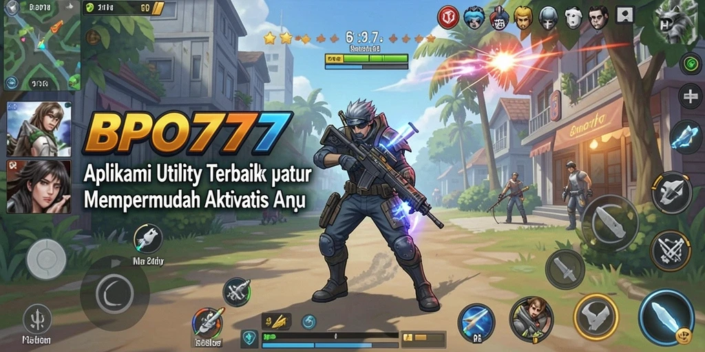 Tampilan aplikasi BPO777 dengan antarmuka yang bersih dan fungsional.