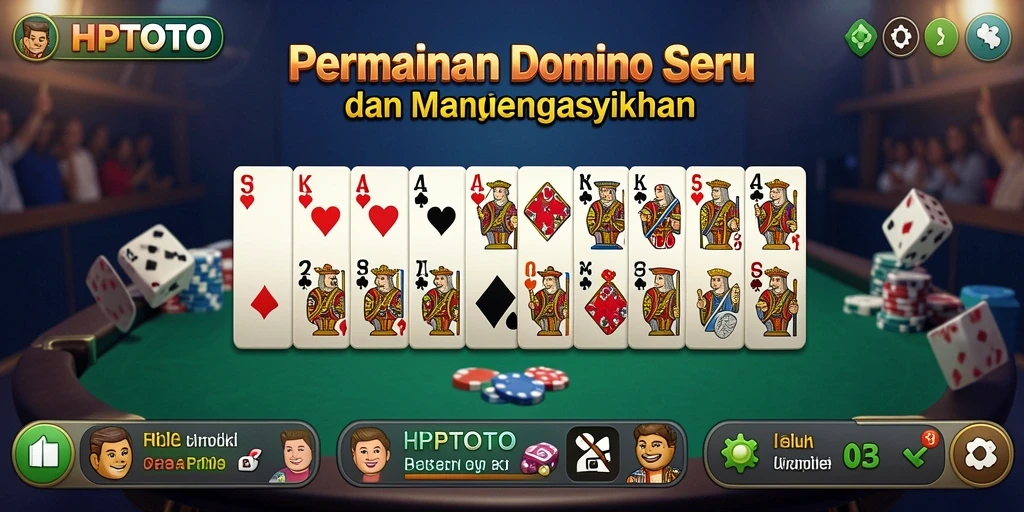 Tampilan gameplay seru dalam HPTOTO, penuh tantangan dan interaksi.