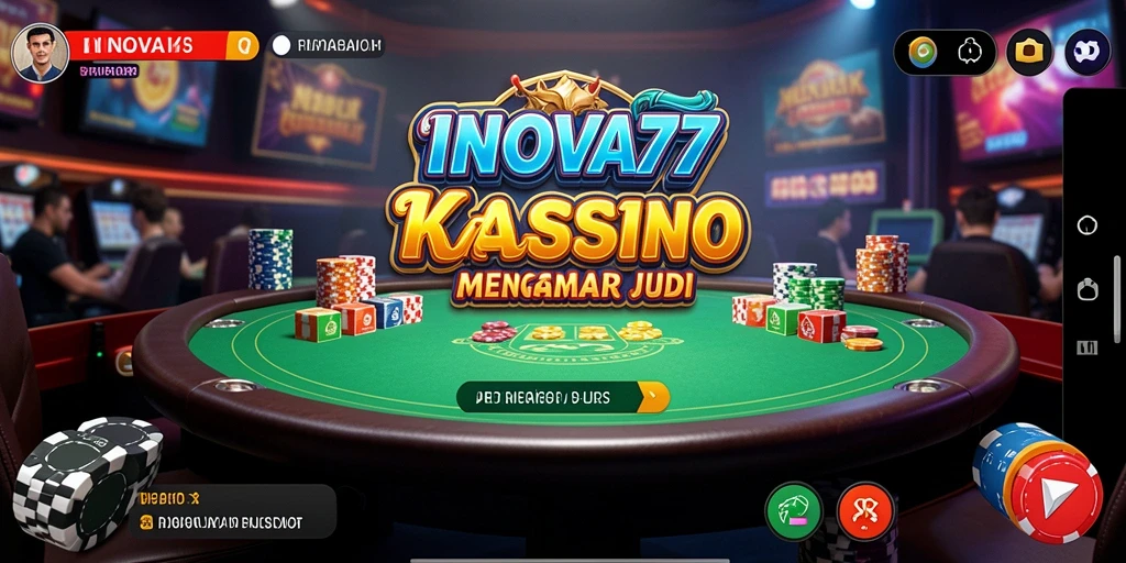 Tampilan menarik dari gameplay Kasino INOVA77 yang mengasyikkan.