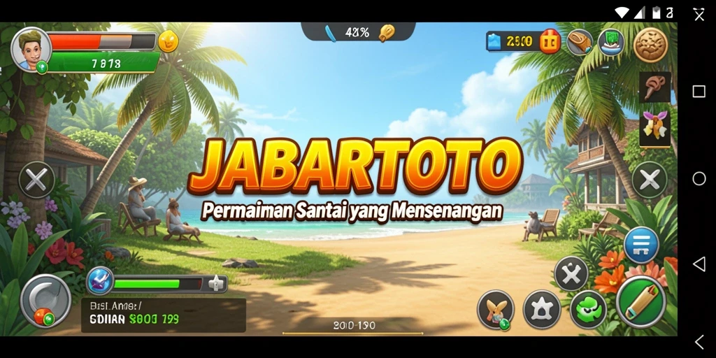 Tampilan menarik dari gameplay JABARTOTO yang seru.