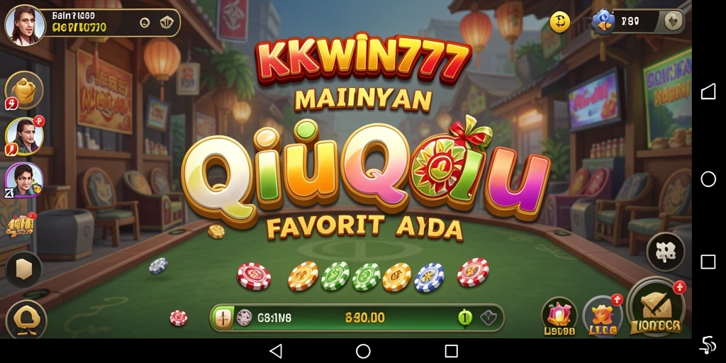 Tampilan gameplay QiuQiu yang menarik di KKWIN777.