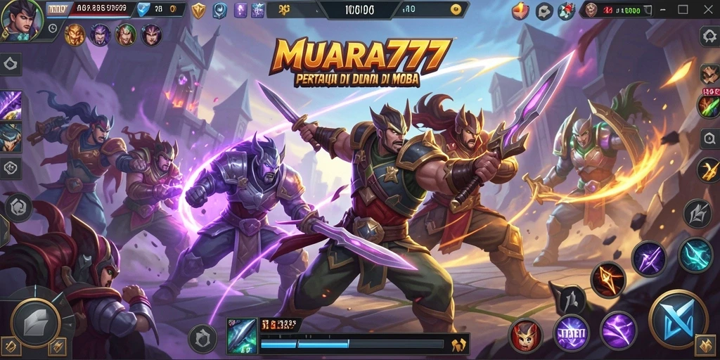 Screenshot MUARA777 yang menampilkan aksi pertempuran yang mendebarkan.