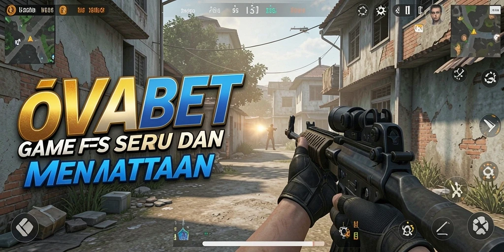 Gameplay seru dari OVABET, menampilkan aksi pertempuran FPS yang menegangkan.
