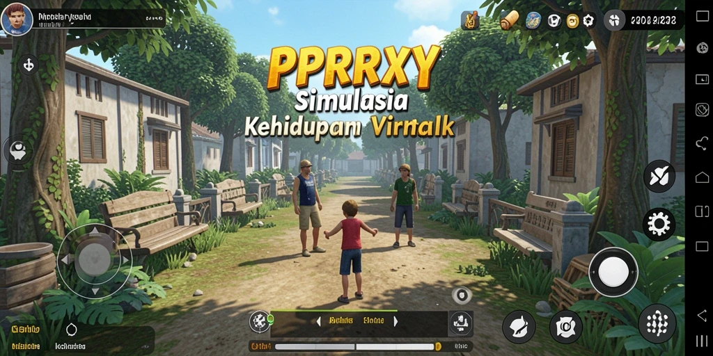 Screenshot PPRRYY menampilkan aktivitas gameplay simulasi yang menarik.