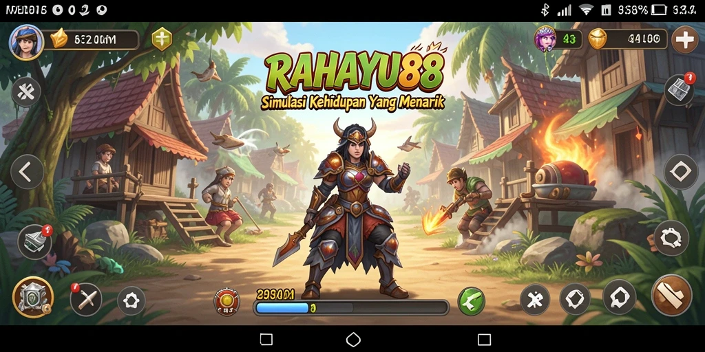 Tampilan gameplay RAHAYU88 yang menarik dan interaktif.