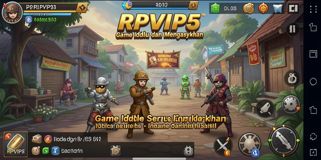 Tampilan gameplay RPVIP5 yang menarik dan interaktif.